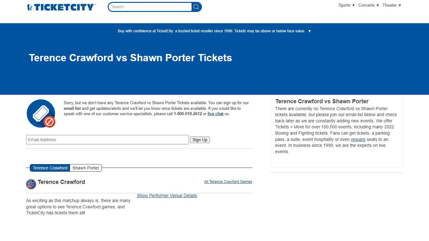 Terence Crawford vs Shawn Porter Tickets - ticketcity.com